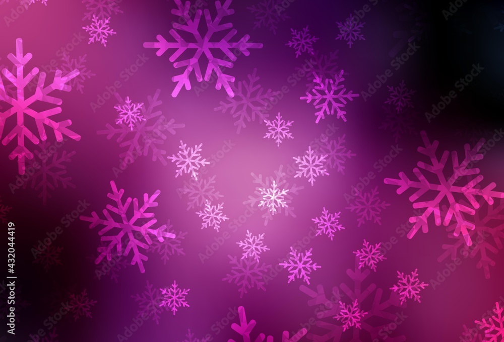 Dark Purple, Pink vector texture in birthday style. Dark Purple, Pink vector texture in birthday style.