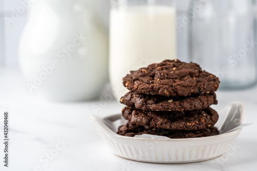 milk and cookies photo