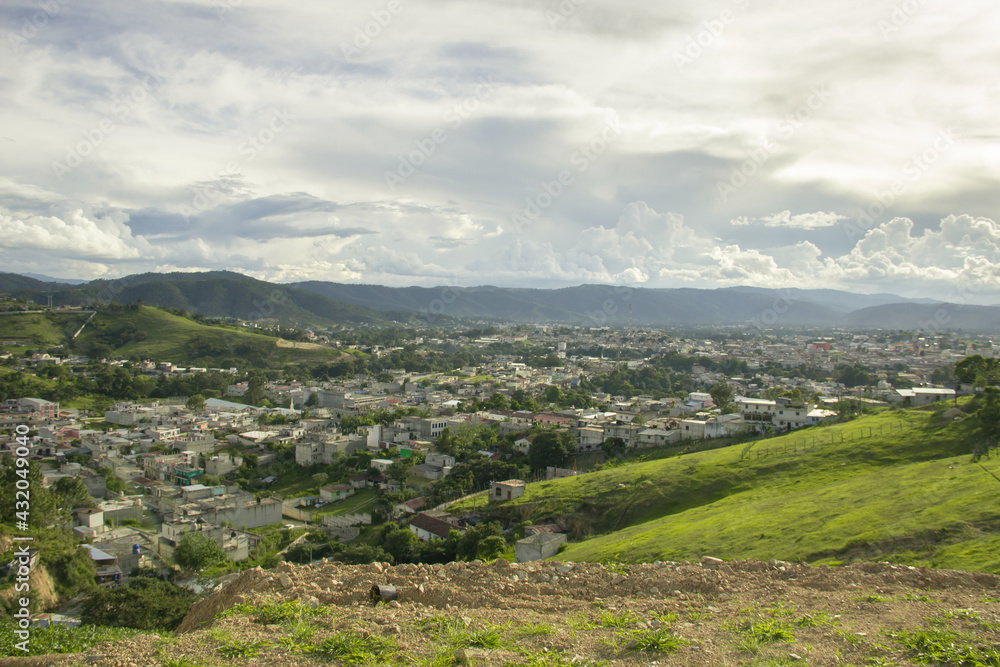 Fototapeta premium Ciudad de Huehuetenango