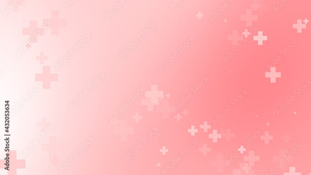 Medical health red cross pattern background. Abstract healthcare for World Blood Donor Day. Medical health red cross pattern background. Abstract healthcare for World Blood Donor Day.