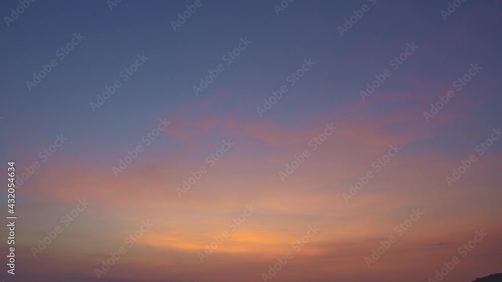 Evening landscape with sun over sea water..Horizon panorama mountain and dramatic twilight sky and cloud sunsrise background..Nature video High quality footage. Evening landscape with sun over sea water..Horizon panorama mountain and dramatic twilight sky and cloud sunsrise background..Nature video High quality footage.