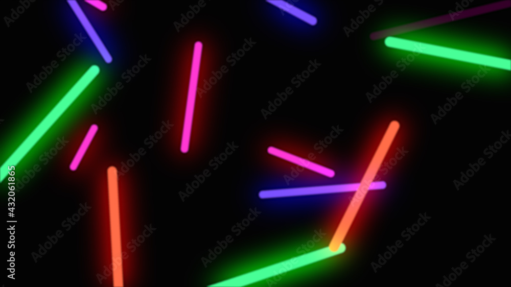 Abstract colorful neon light background. Abstract colorful neon light background.