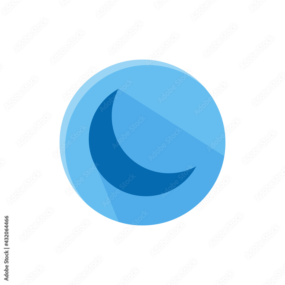 Sleep Moon Conceptual Icon Vector Design Illustration Sleep Moon Conceptual Icon Vector Design Illustration