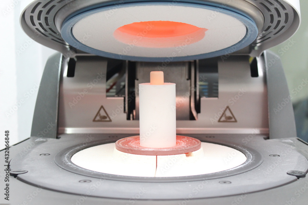 custom made wallpaper toronto digitalPressing the new teeth with ingot material in the oven