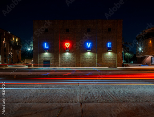 American Visionary Art Museum - LOVE Sign - Baltimore, Maryland