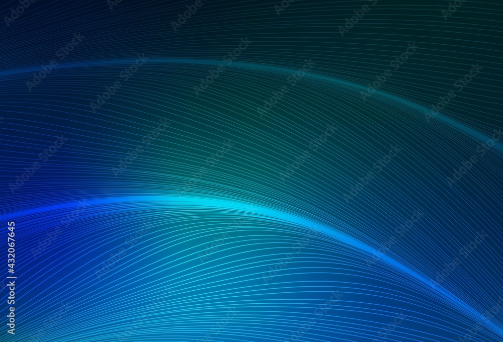 Dark Blue, Green vector background with lines. Dark Blue, Green vector background with lines.