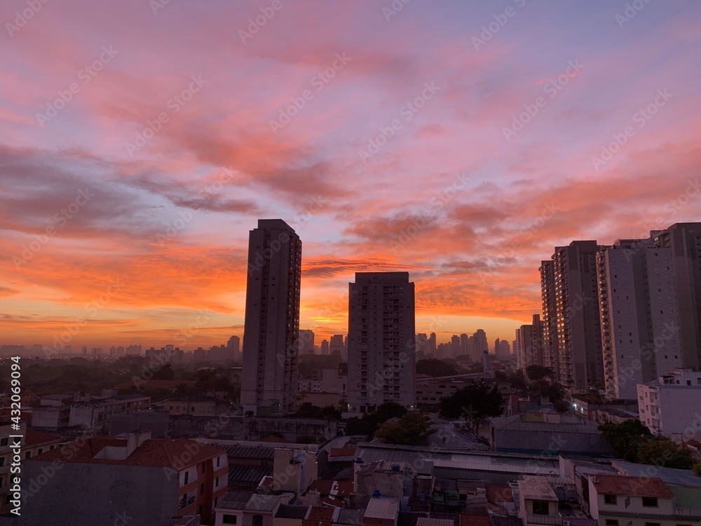 Por do Sol-São Paulo