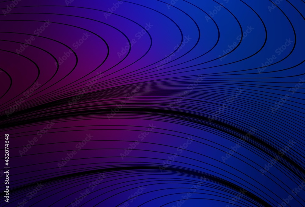 Dark Pink, Blue vector template with wry lines. Dark Pink, Blue vector template with wry lines.