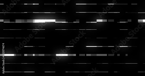 Digital blocks animation. 4K motion graphics footage