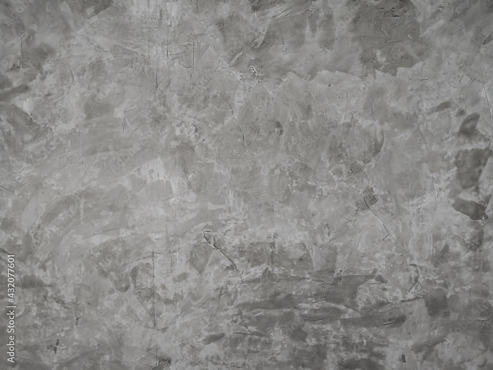 Naklejka premium Gray concrete wall texture background. Polished concrete floor grunge surface.