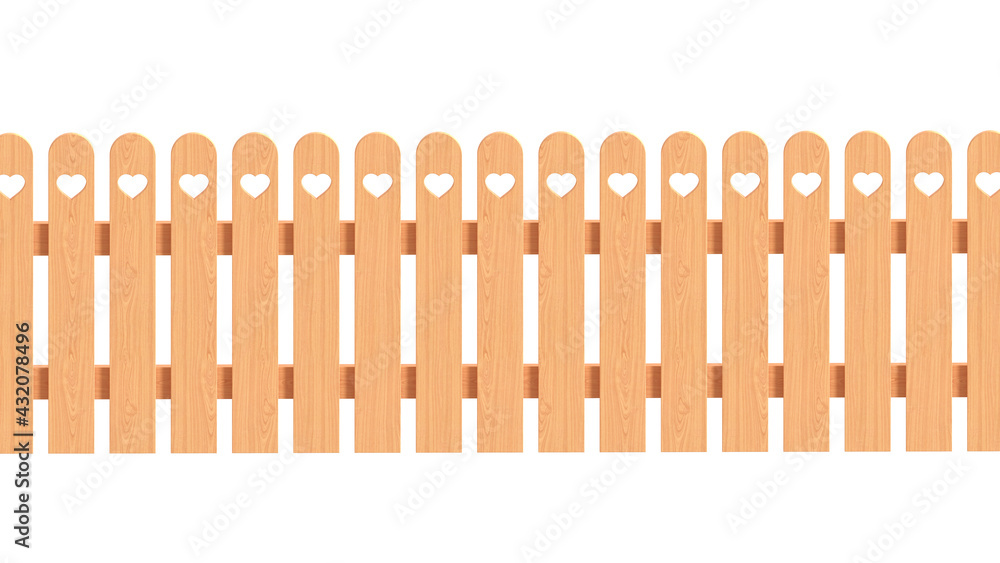 wooden fence isolated wooden fence isolated