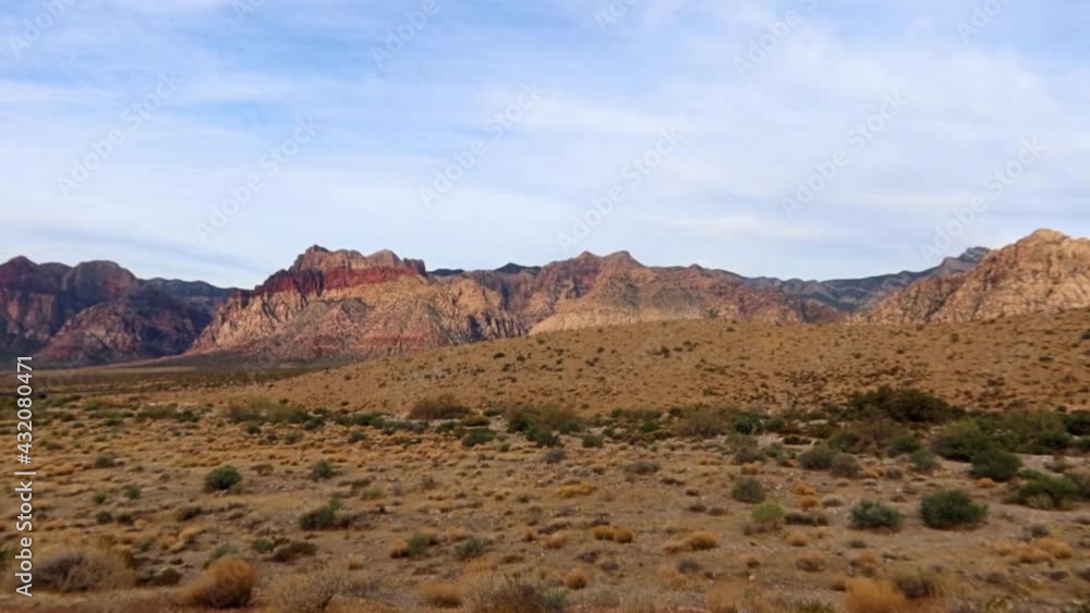Red Rock Canyon National Conservation Area Scenic Overlook and panorama Red Rock Canyon National Conservation Area Scenic Overlook and panorama