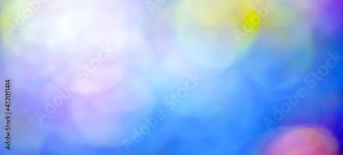 panoramic colored abstract background in warm soft colors