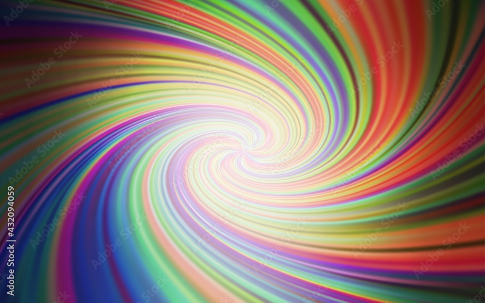 Obraz premium Light Purple, Pink vector blurred and colored pattern.