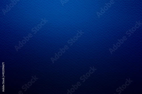 Blue paper texture with a rough surface of paper fibers used for coloring water In art and design or use it as a background