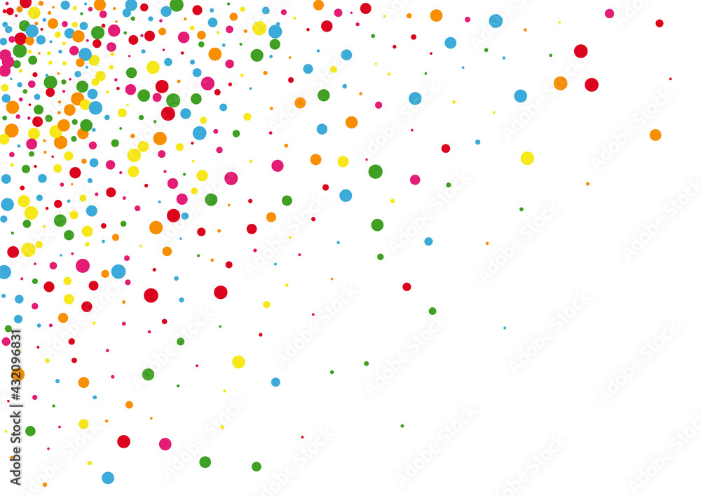 Yellow Confetti Decoration Background. Circle Celebration Illustration. Red Summer Round. Orange Dust Dot Texture. Yellow Confetti Decoration Background. Circle Celebration Illustration. Red Summer Round. Orange Dust Dot Texture.