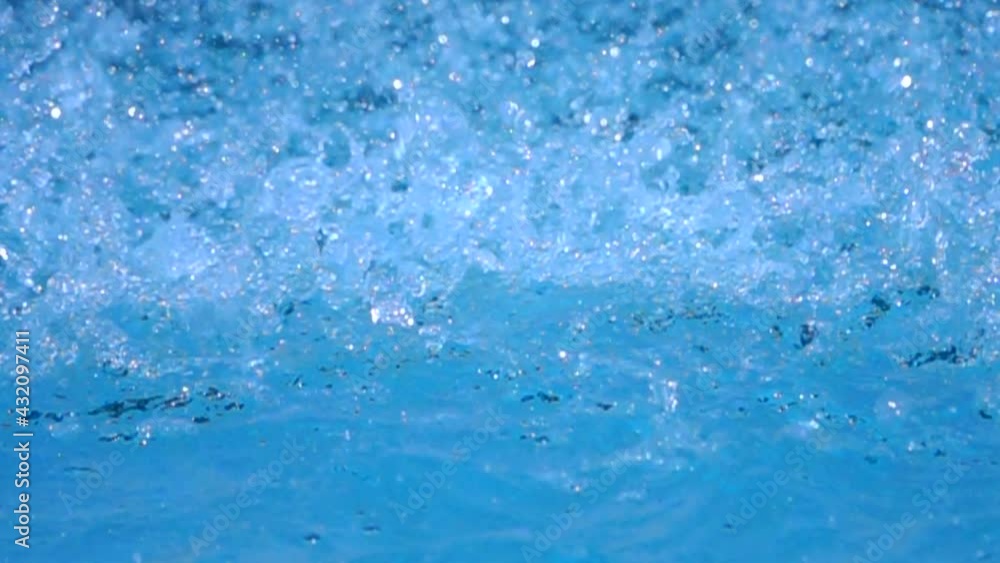 Clear water drop in slow motion Macro
Beautiful water splash. 