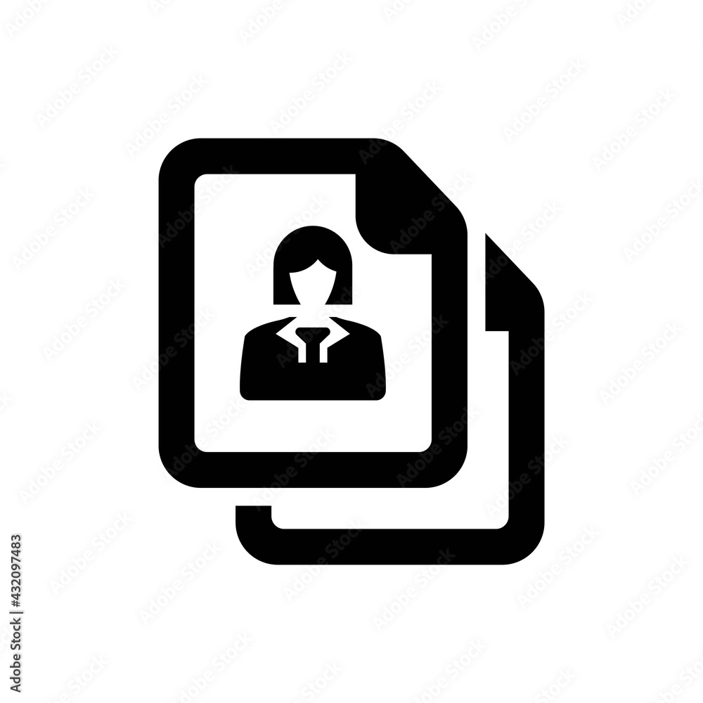 Job application icon Job application icon