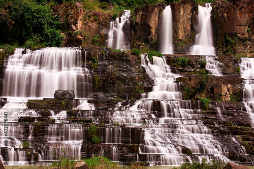 Pongour waterfall  Central Highlands of Vietnam  Southeast Asia