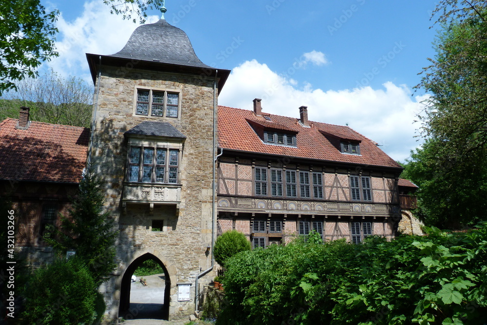 Eingang Burg Schaumburg