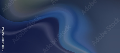 Background design with liquid blue and grey paint flow. Abstract fluid web header backdrop design.