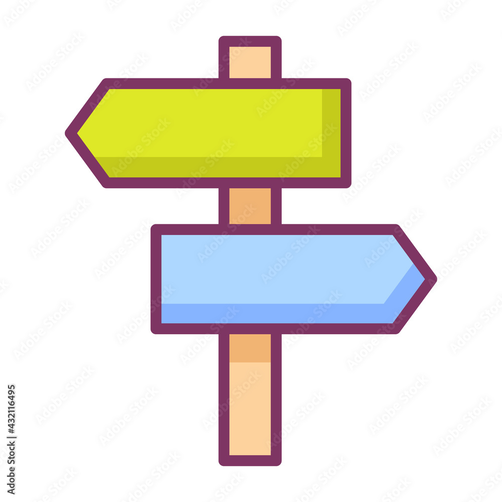 arrow direction sign travel single isolated icon with filled line style arrow direction sign travel single isolated icon with filled line style