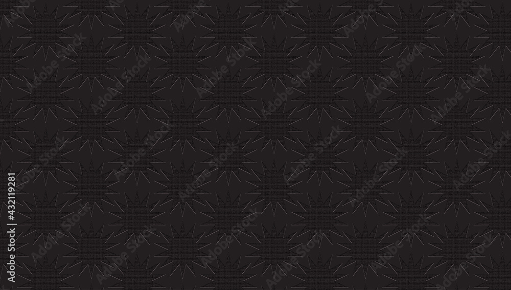 Black Star Illustration Abstract Background Black Star Illustration Abstract Background