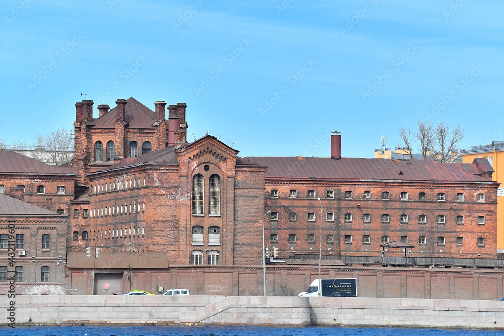 Turma in St. Petersburg. turma petersburg. old prison, maximum security colony, Colony, place of deprivation of liberty, serving time, prisoner, arrest, court, Turma, castle, embankment turma