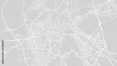 Urban vector city map of Mecca  Saudi Arabia  Middle East