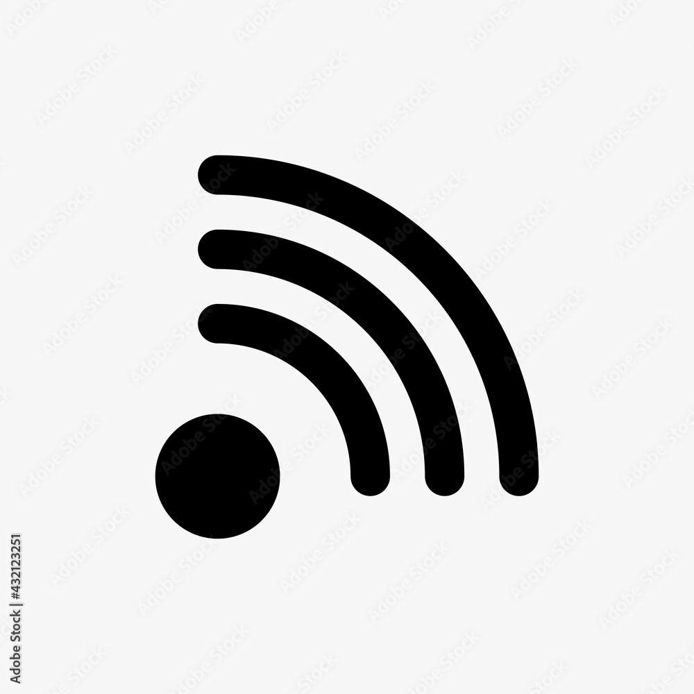 Signal icon design, Can also be used for user interface Signal icon design, Can also be used for user interface