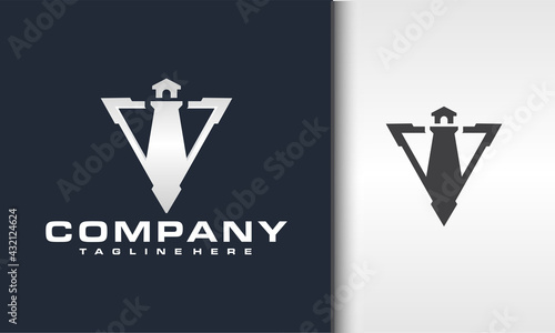 lighthouse triangle logo