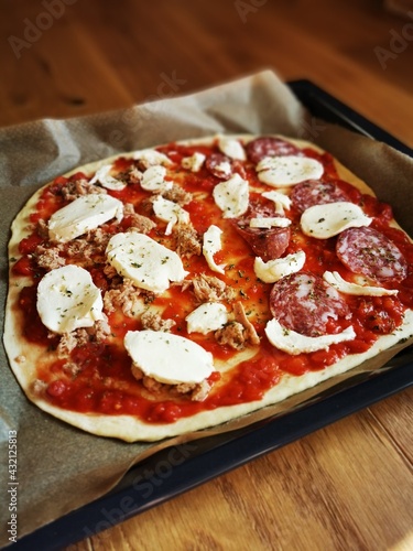 Wallpaper Mural Pizza Homemade Torontodigital.ca