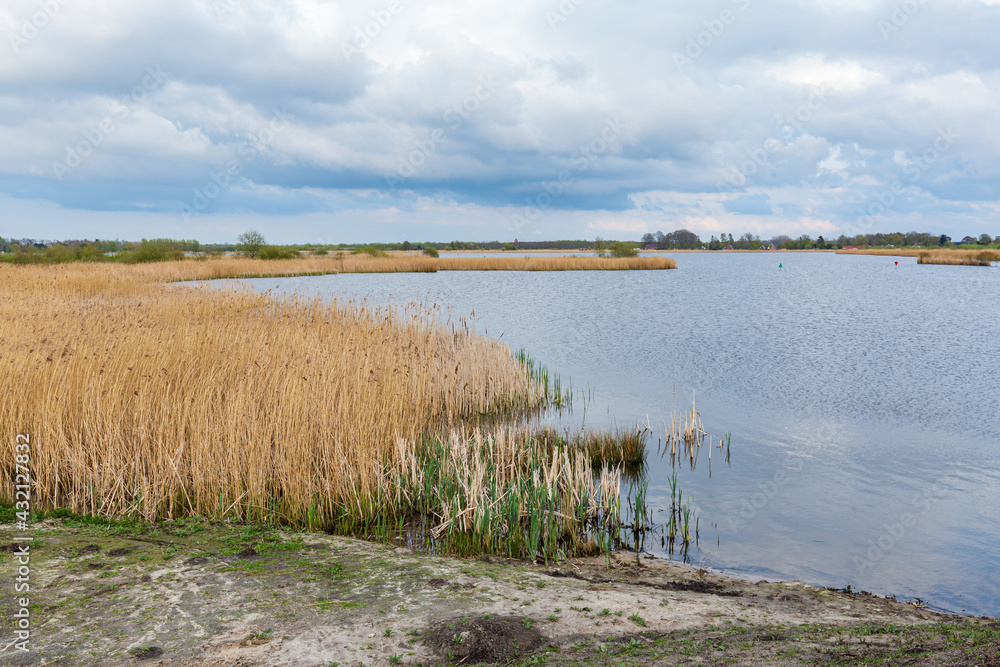 Nature park Blauwestad Groningen in the Netherlands