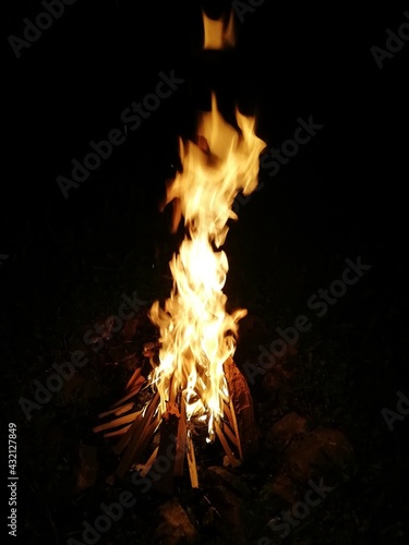 fire in the night