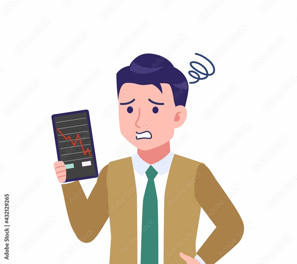 緑のネクタイの男性