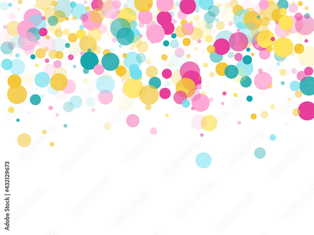 Bokeh confetti circles decoration holiday background. Bokeh confetti circles decoration holiday background.