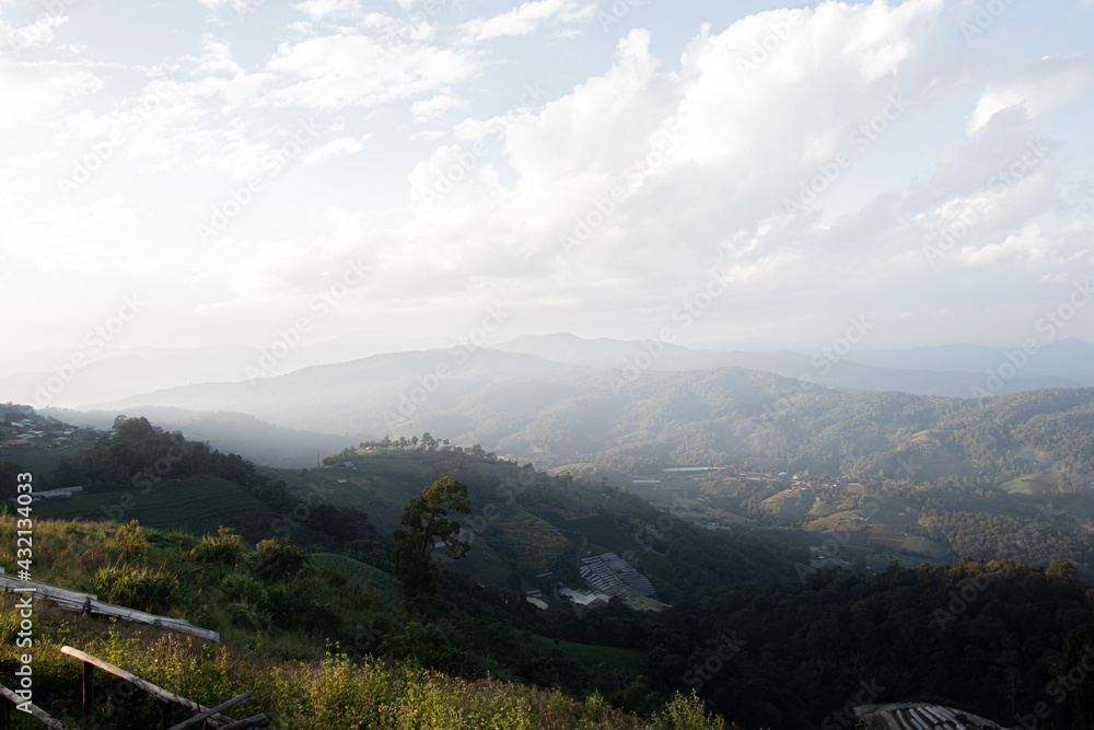 Obraz premium landscape with clouds