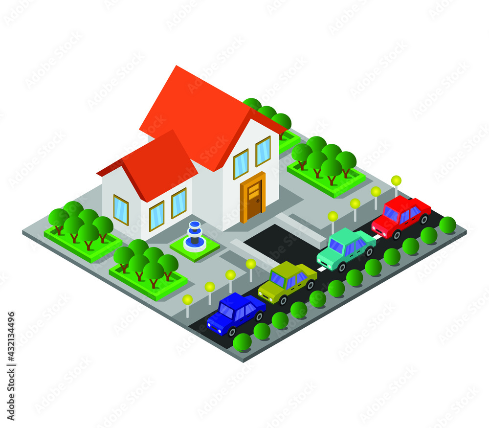 Isometric house Isometric house