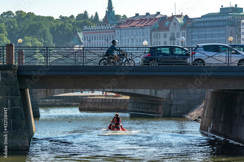 Cityview of Helsinki, capital of Finland