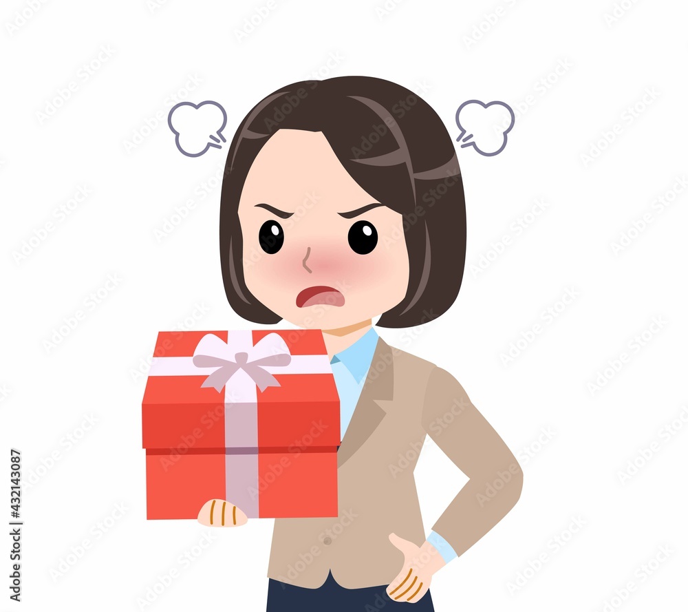 スーツを着た若い女性 スーツを着た若い女性