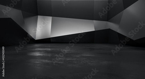 Cuadro en lienzo Abstract polygonal Geometric wall background