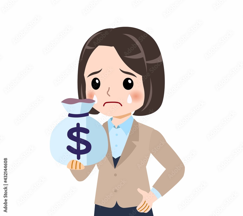 スーツを着た若い女性 スーツを着た若い女性