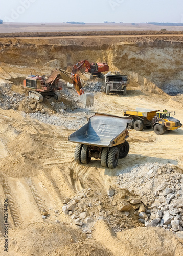 Open Pit Coal Mining and Equipment