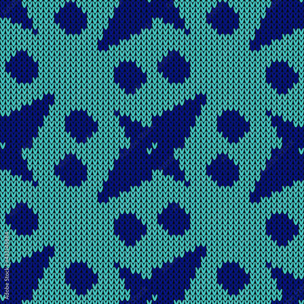 knitting pattern seamless. Vector illustration knitting pattern seamless. Vector illustration