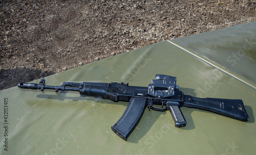 5.45 mm Kalashnikov assault rifle shortened