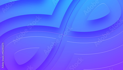 Abstract wavy colored backg...