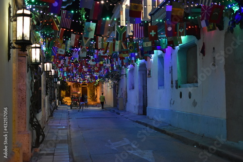Street of Cartagena, Colombia