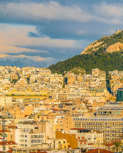 Atenas Aerial View Cityscape photo