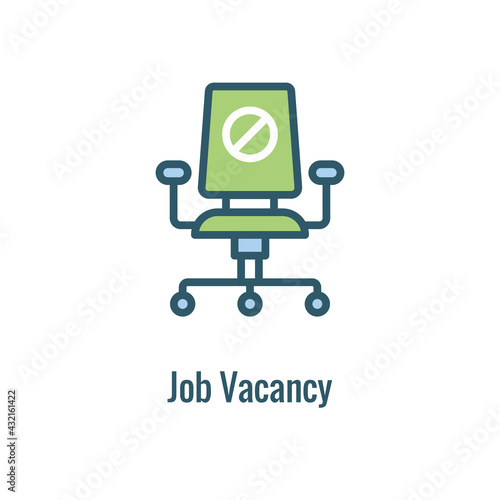 Job Loss, Downsizing, Getting Fired, and Unemployment from Covid 19 or Coronavirus Icon