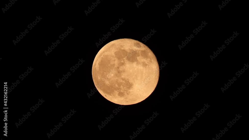 Time Lapse Time-lapse Timelapse Of Full Moon Moonrise Time Lapse Time-lapse Timelapse Of Full Moon Moonrise